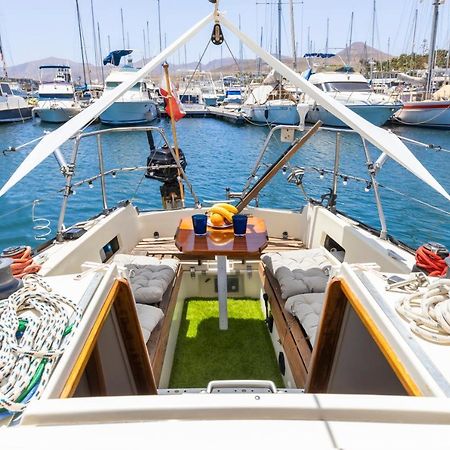 Seaside Chill-Out Stay On A Sail Yacht Puerto Calero Kültér fotó