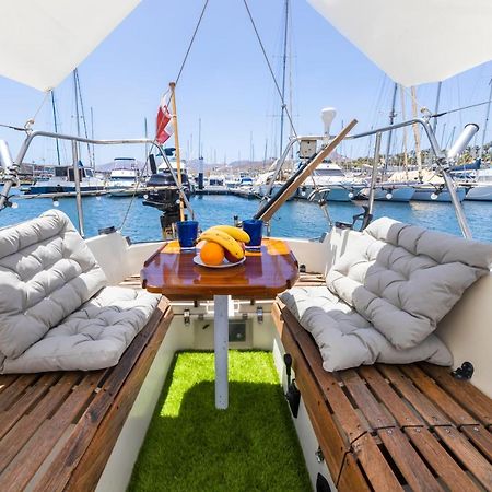 Seaside Chill-Out Stay On A Sail Yacht Puerto Calero Kültér fotó