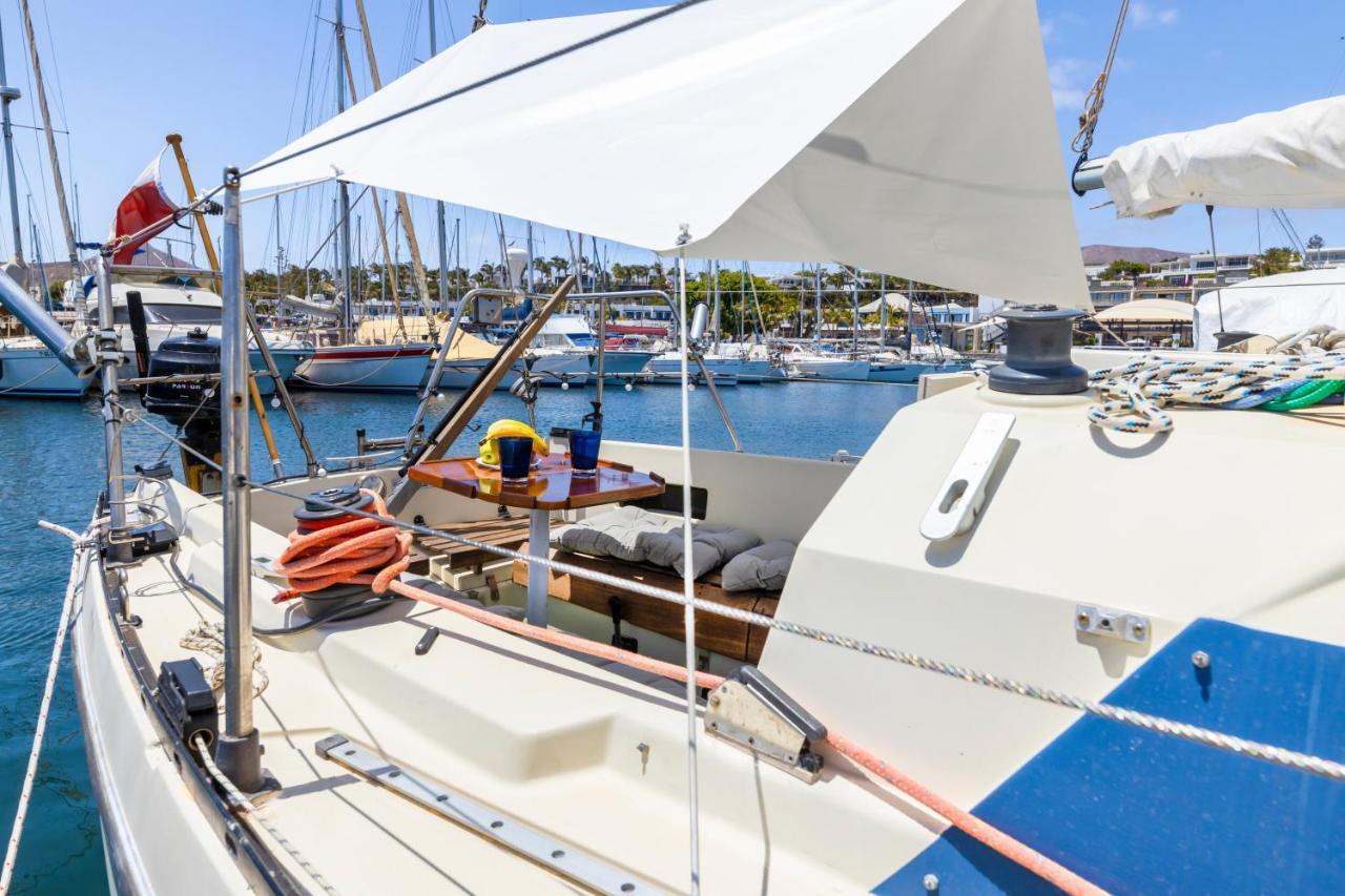 Seaside Chill-Out Stay On A Sail Yacht Puerto Calero Kültér fotó