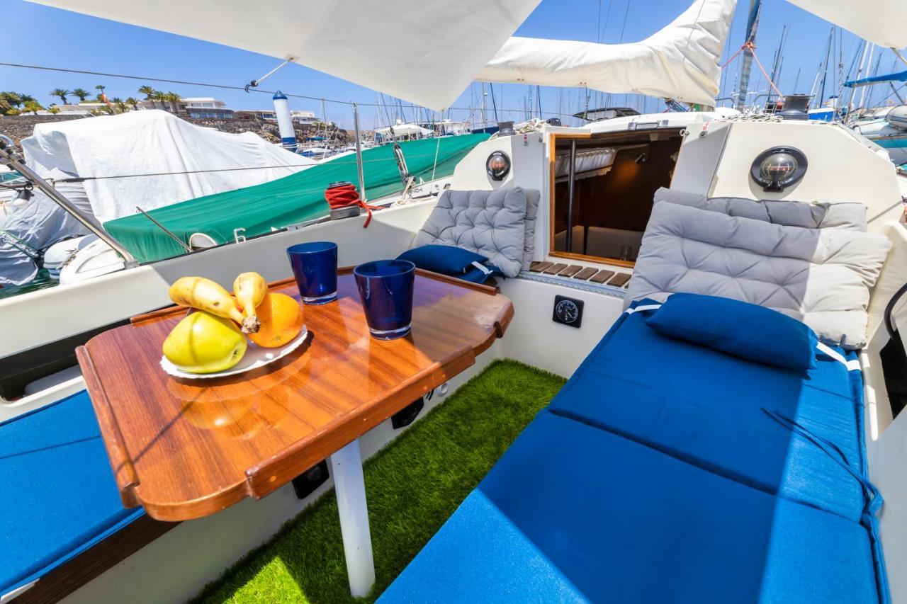 Seaside Chill-Out Stay On A Sail Yacht Puerto Calero Kültér fotó