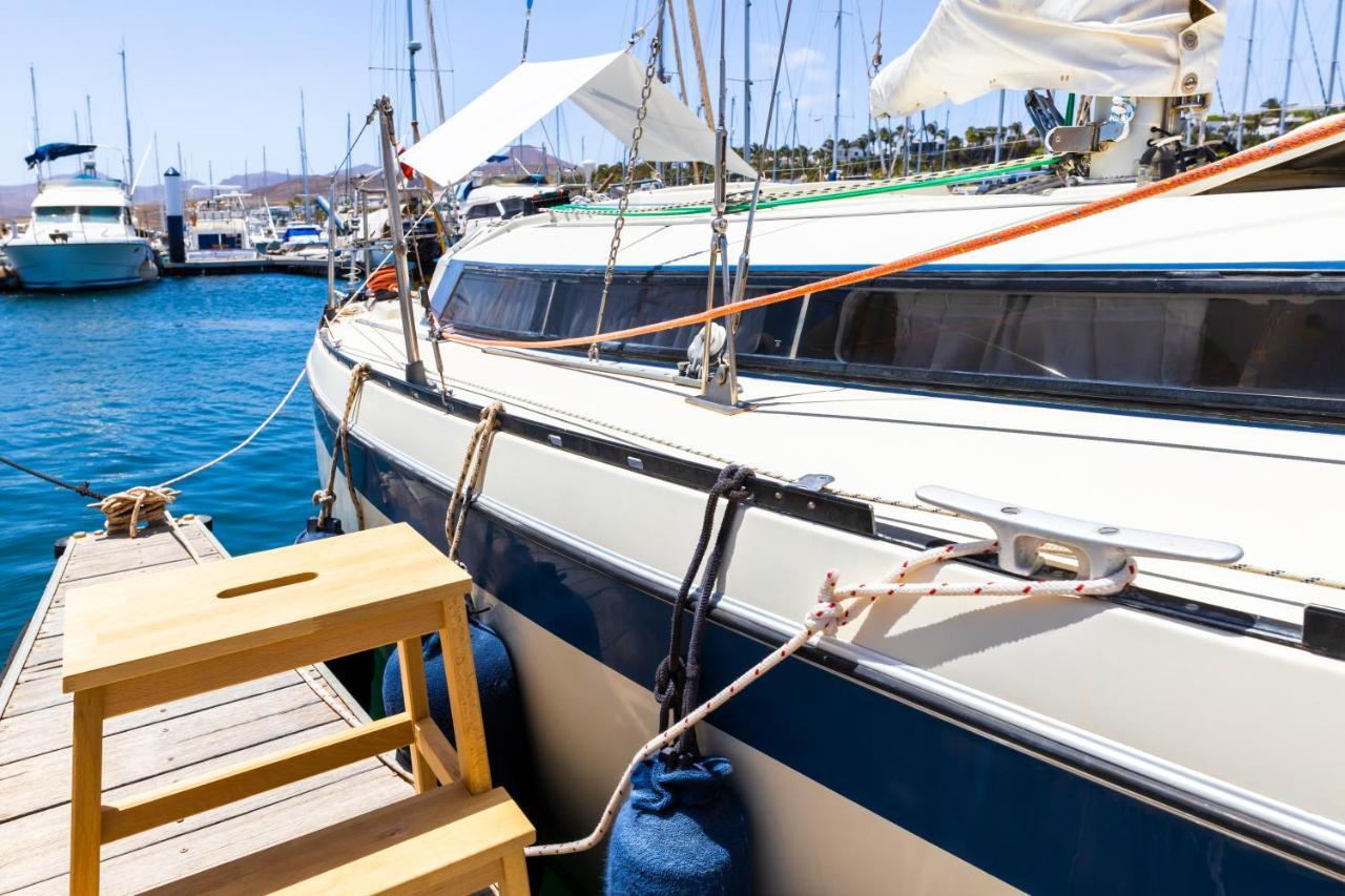 Seaside Chill-Out Stay On A Sail Yacht Puerto Calero Kültér fotó