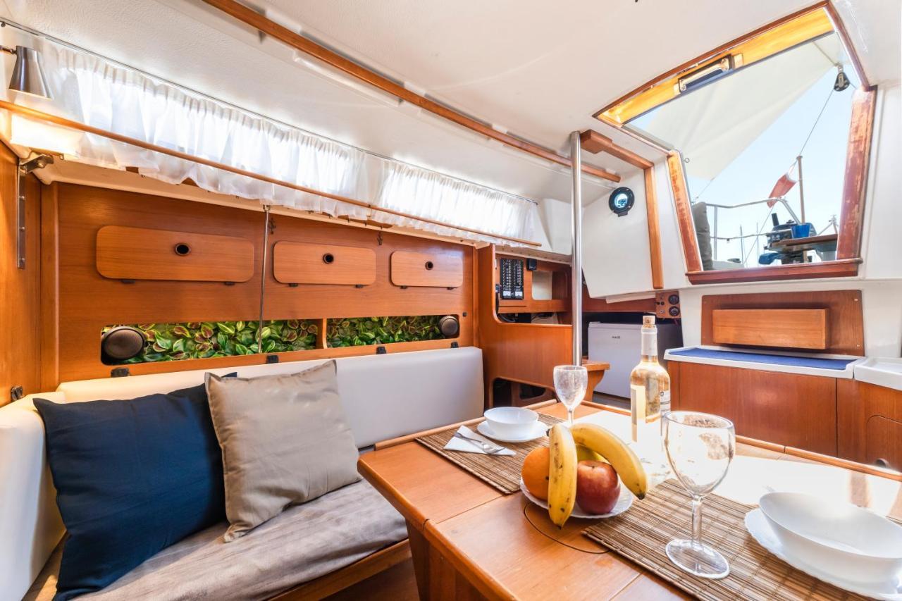 Seaside Chill-Out Stay On A Sail Yacht Puerto Calero Kültér fotó