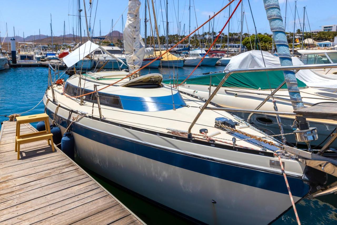 Seaside Chill-Out Stay On A Sail Yacht Puerto Calero Kültér fotó